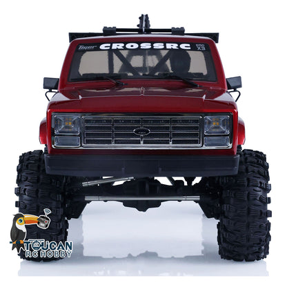Free Shipping CN Stock Second-hand 1/8 4WD CORSSRC EMO X3 RC Towing Rescue Car 4x4 Remote Control Crawler Car Model