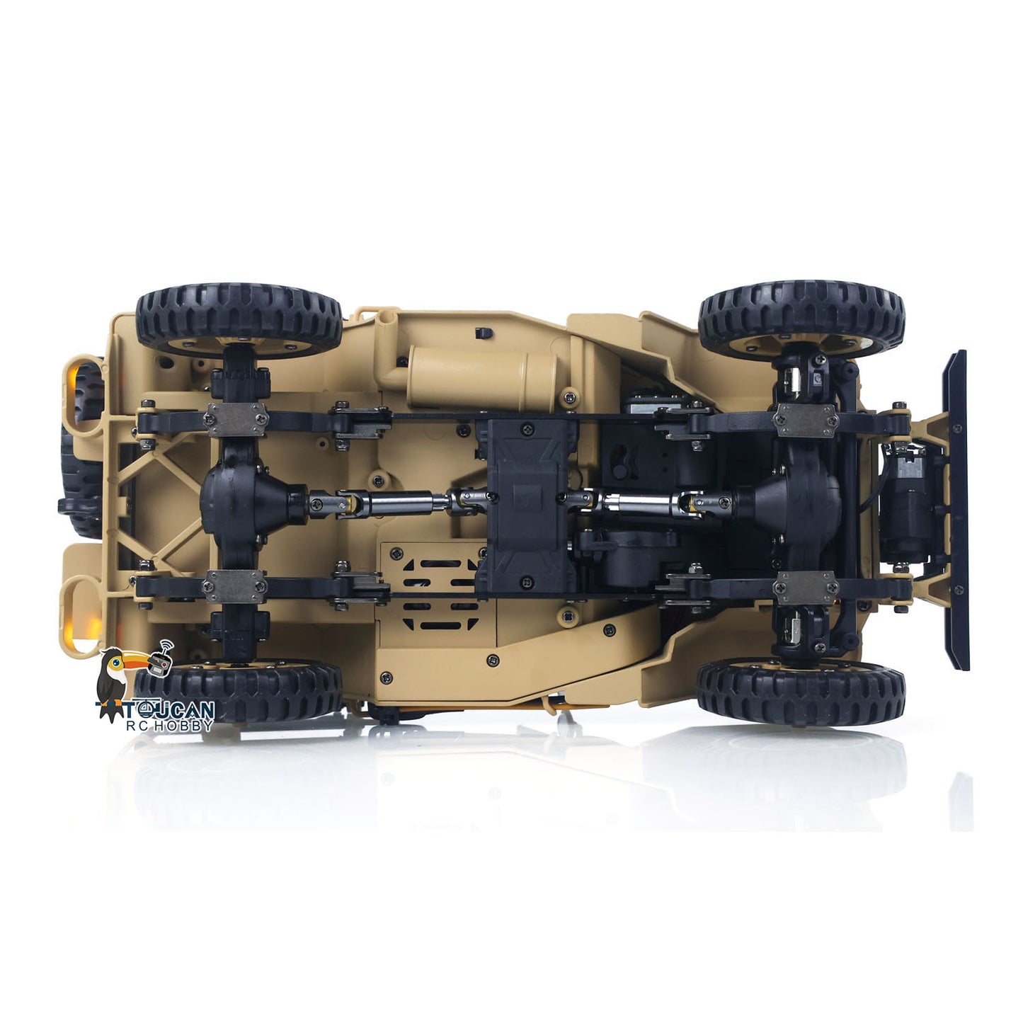 Fast Free Shipping HG 1/14 2.4GHZ Open-top Remote Control Military Car HG4 58 RC Off Road Vehicle 4WD Combat Model Toys 2Speed  Battery Radio