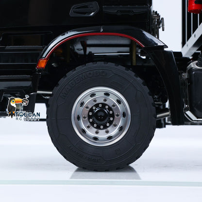 Fast Free Shipping for EU MODO 6X6 Metal Chassis 3348 1/14 RC Hydraulic Dumper Radio Controlled Tipper Light Sound Radio Construction Truck RTR Battery