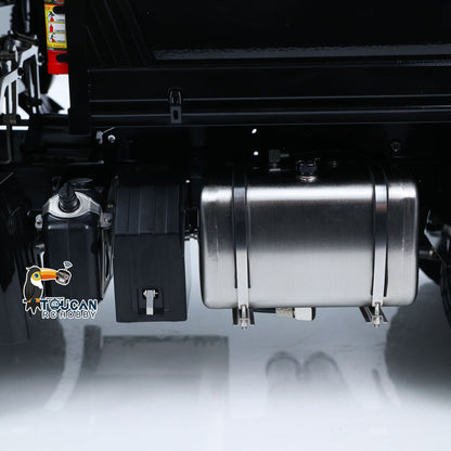 Fast Free Shipping for EU MODO 6X6 Metal Chassis 3348 1/14 RC Hydraulic Dumper Radio Controlled Tipper Light Sound Radio Construction Truck RTR Battery