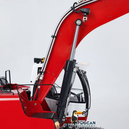 TOUCAN RC HOBBY MTModel 946 Metal 1/14 RC Hydraulic Excavator Tiltable Bucket Ripper LCD Display for Adult Outdoor