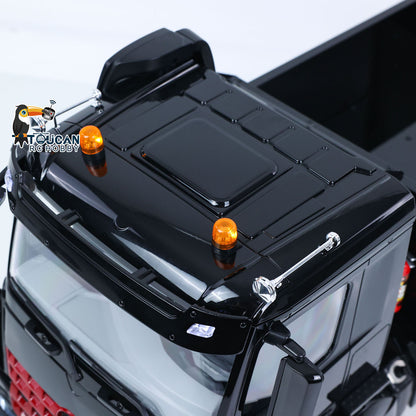 6X6 Metal Chassis 3348 RC Hydraulic Dumper 1/14 Radio Controlled Tipper NO Lock Light Sound Radio Battery Construction Truck RTR