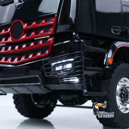 Fast Free Shipping for EU MODO 6X6 Metal Chassis 3348 1/14 RC Hydraulic Dumper Radio Controlled Tipper Light Sound Radio Construction Truck RTR Battery