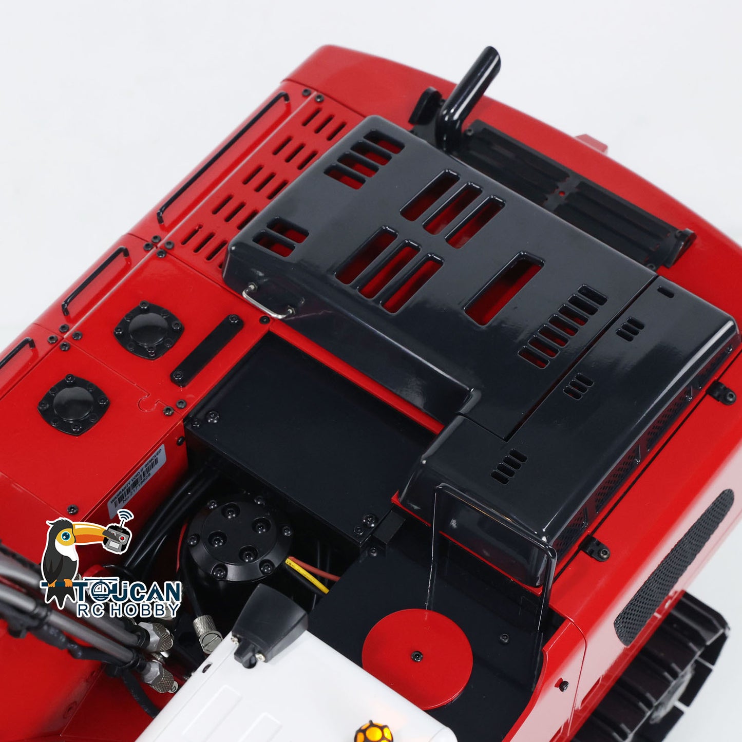 TOUCAN RC HOBBY MTModel 946 Metal 1/14 RC Hydraulic Excavator Tiltable Bucket Ripper LCD Display for Adult Outdoor