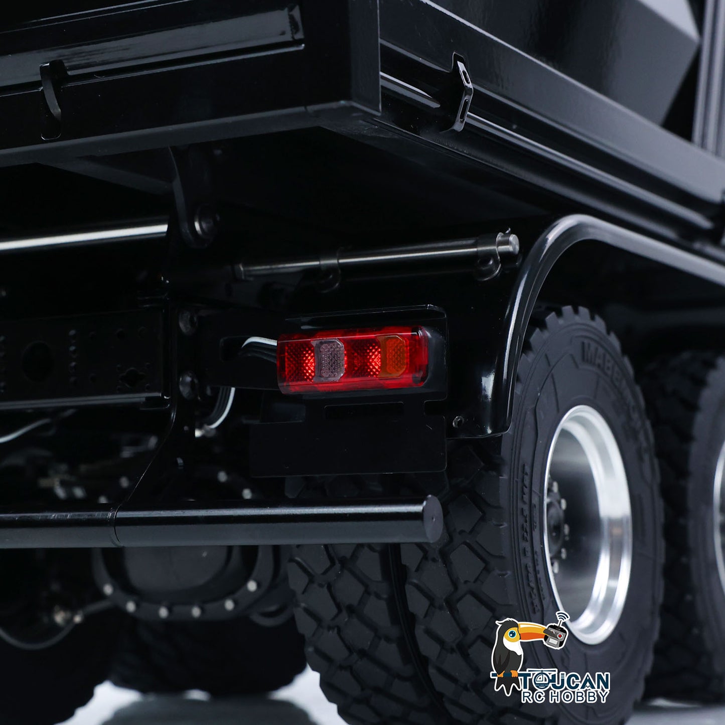 In Stock MDMODEL 3348 6x6 Metal Chassis 1/14 RC Hydraulic Dump Truck Remote Control Tipper 2Speed Gearbox Light Sound HotRC Radio