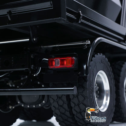 MODO 6X6 Metal Chassis 3348 RC Hydraulic Dumper 1/14 Radio Controlled Tipper NO Lock Light Sound Radio Battery Construction Truck RTR