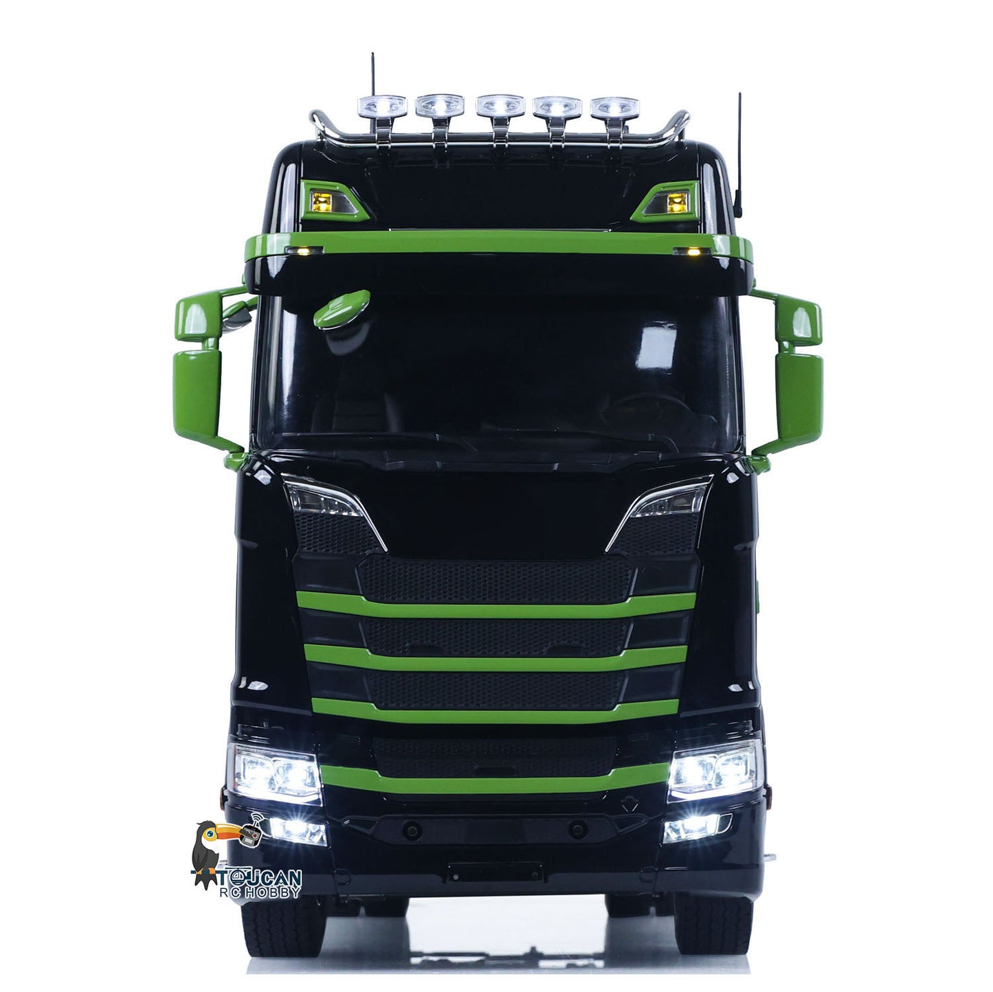 Fast Free Shipping Metal 6x6 1/14 Hydraulic RC Roll Off Dumper Truck Rear Axle Lifting Steering Car