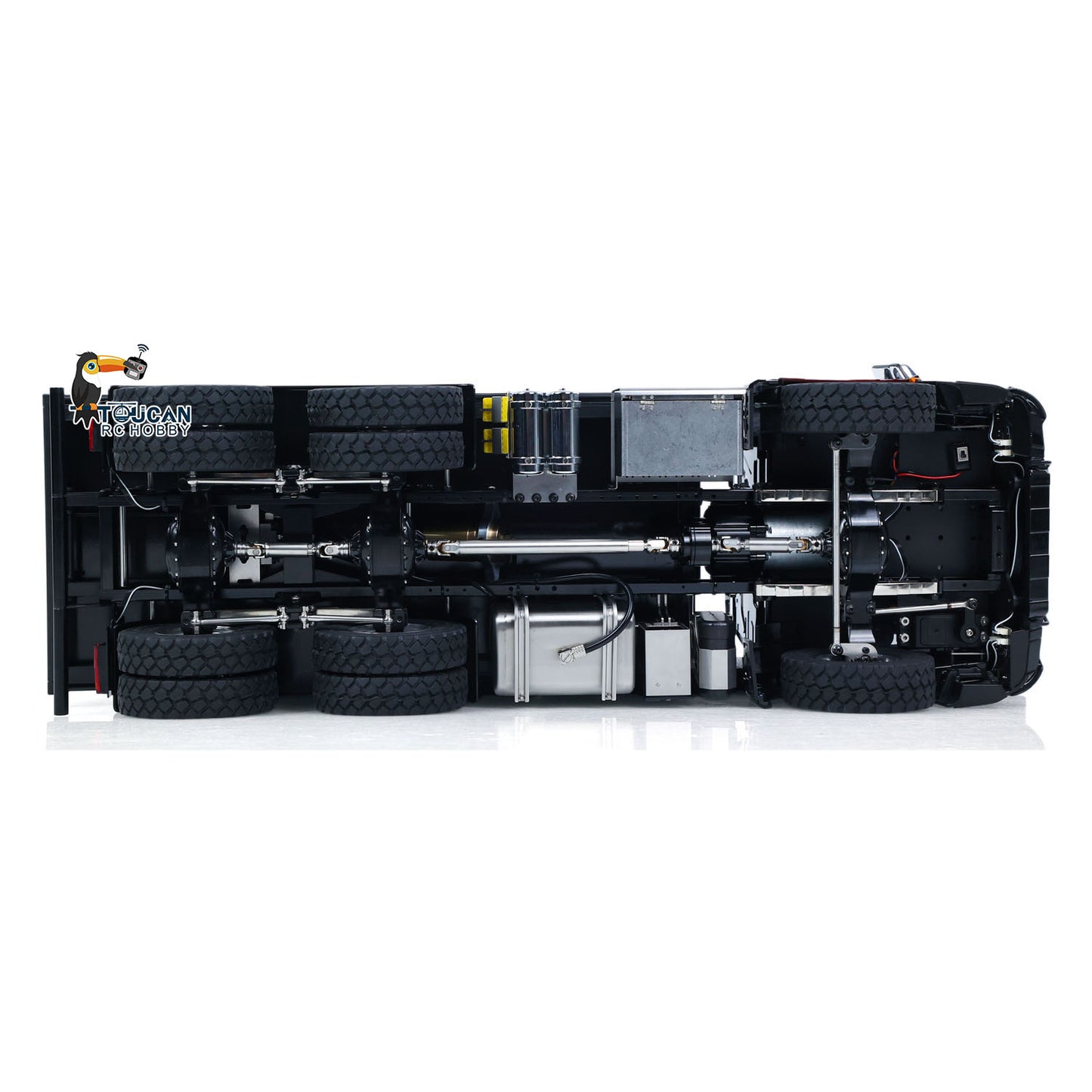 In Stock MDMODEL 3348 6x6 Metal Chassis 1/14 RC Hydraulic Dump Truck Remote Control Tipper 2Speed Gearbox Light Sound HotRC Radio