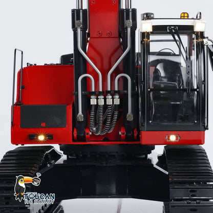 TOUCAN RC HOBBY MTModel 946 Metal 1/14 RC Hydraulic Excavator Tiltable Bucket Ripper LCD Display for Adult Outdoor