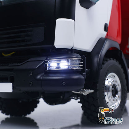 TOUCAN RC HOBBY LESU Z0032 1/14 Metal Hydraulic RC Dump Truck 2 Speed Transmission Differential Lock Axles Sound Light for Engineering Vehicle Enthusiast