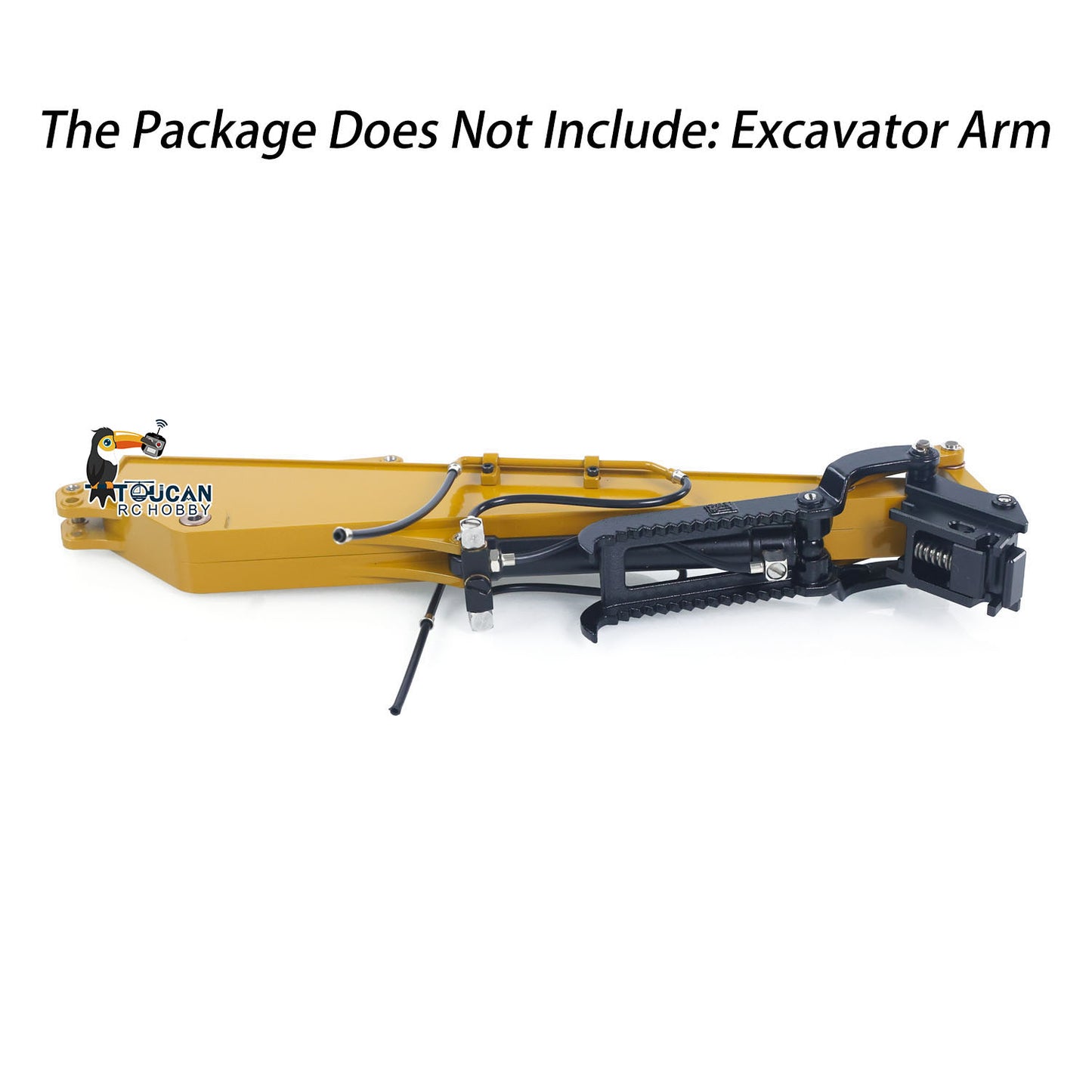 Metal Gripper 1CH Valve Cylinder for 1/14 Remote Control Hydraulic Excavator C308 RC Digger Engineering Vehicle Upgrade Parts