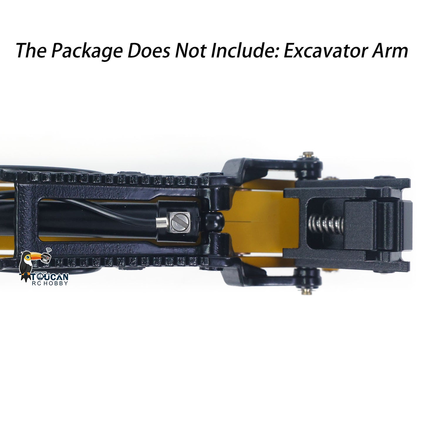 Metal Gripper 1CH Valve Cylinder for 1/14 Remote Control Hydraulic Excavator C308 RC Digger Engineering Vehicle Upgrade Parts