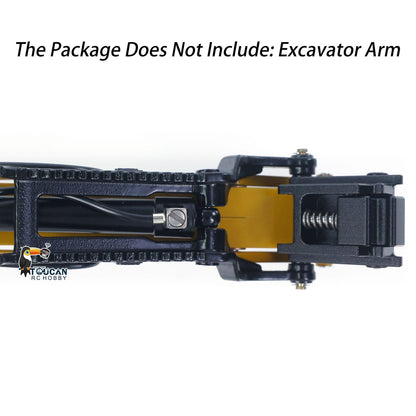 Metal Gripper 1CH Valve Cylinder for 1/14 Remote Control Hydraulic Excavator C308 RC Digger Engineering Vehicle Upgrade Parts