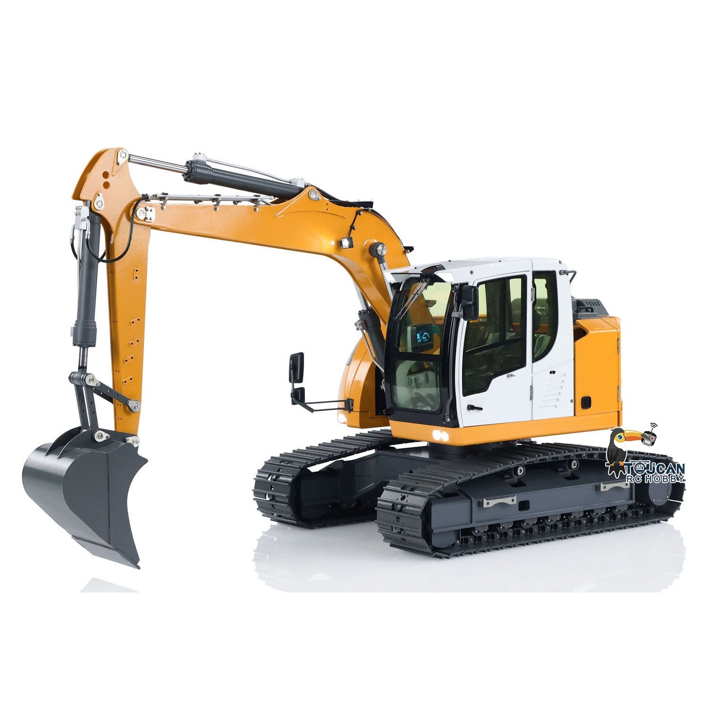 1/14 Scale RC Hydraulic Excavator R920 JDM Model 208 Metal Radio Control Digger Model Construction Truck