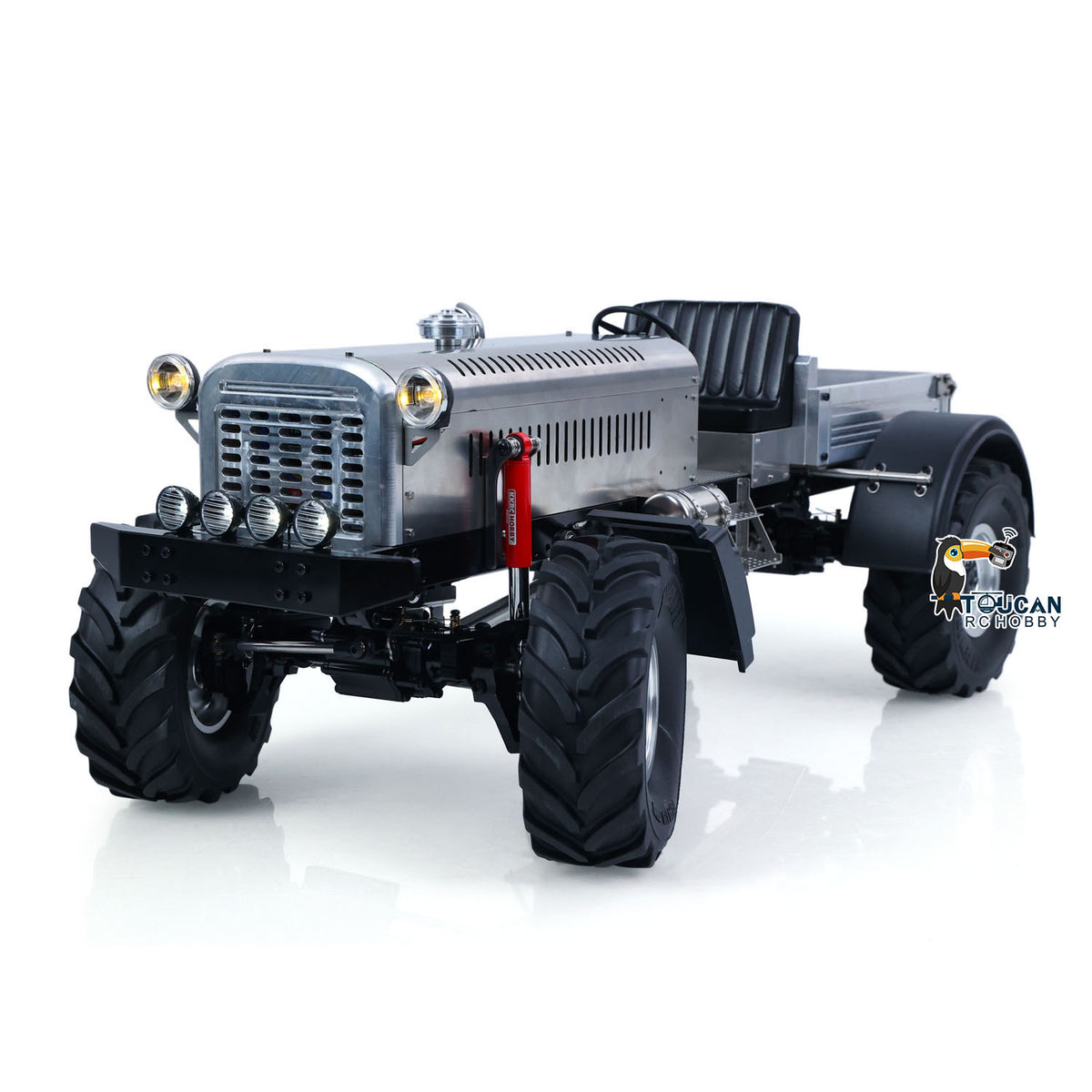 TOUCAN RC HOBBY US Stock MODO 1/10 RC Tractor MD009 - Dual Motor Winch Metal PNP