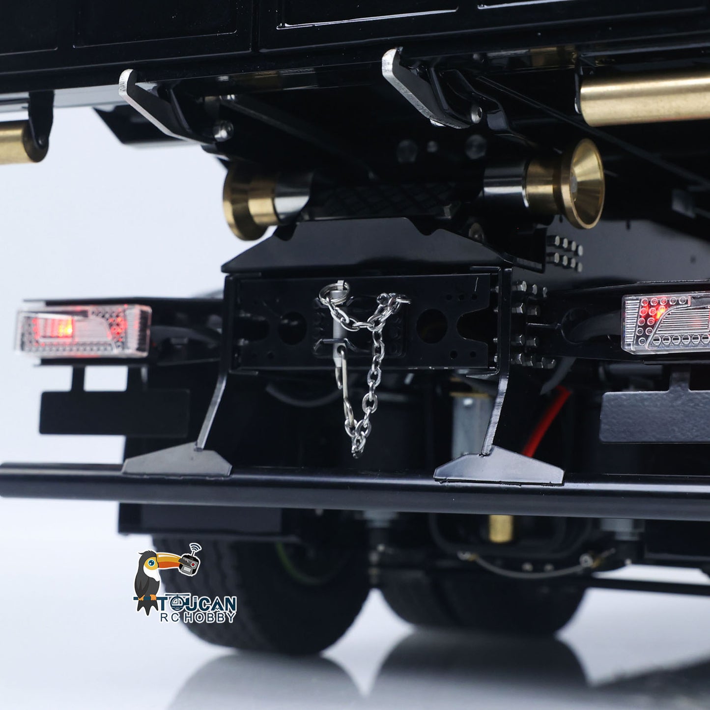 Fast Free Shipping Metal 6x6 1/14 Hydraulic RC Roll Off Dumper Truck Rear Axle Lifting Steering Car