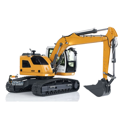 Fast Free Shipping 1/14 RC Hydraulic Excavator R920 JDM-208 Metal Remote Control Digger Model Sound