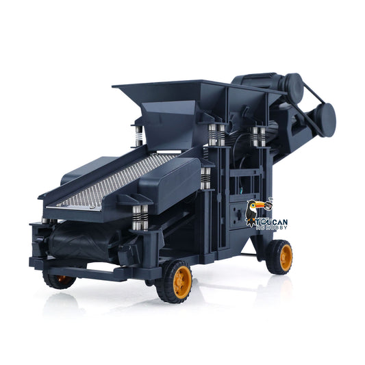 RTR 1/50 Electric Remote Control Vibrating Sand Sieve Machine RC Construction Vehicle Finished Model Battery USB Charging Cable