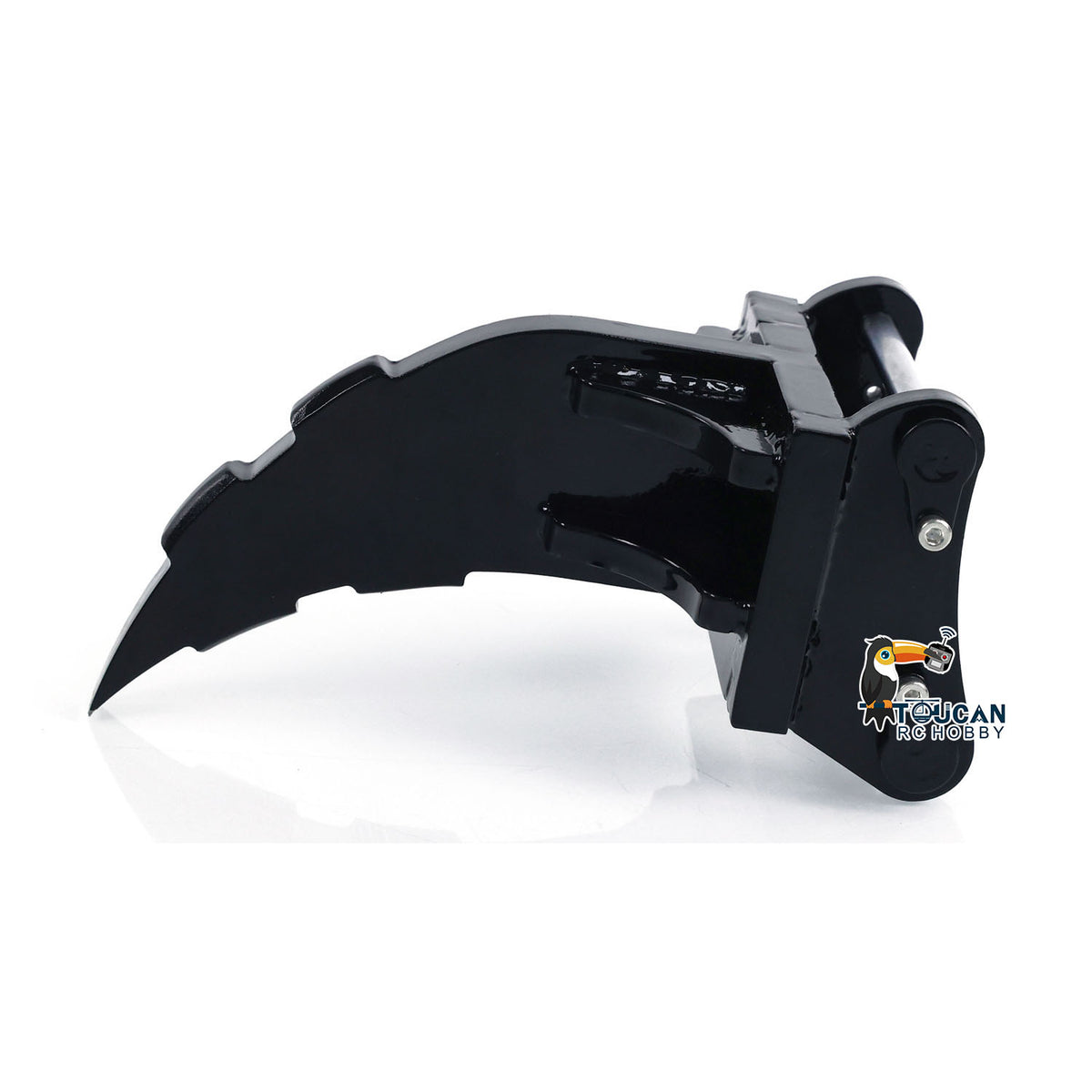 Metal Ripper TOUCAN Metal Ripper Wide Bucket Manual Quick Coupler Rake for 1/8 Scal ...