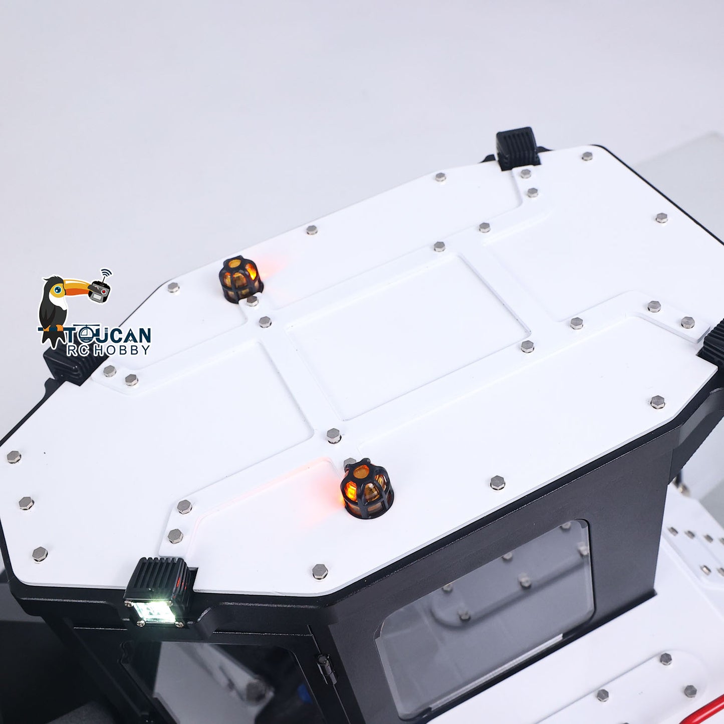 Metal 1/12 Remote Control Hydraulic Bulldozer D155AX RC Heavy Dozer Model 7 Way Valve 3.0L Oil Pump 5 Plows Light Sound System