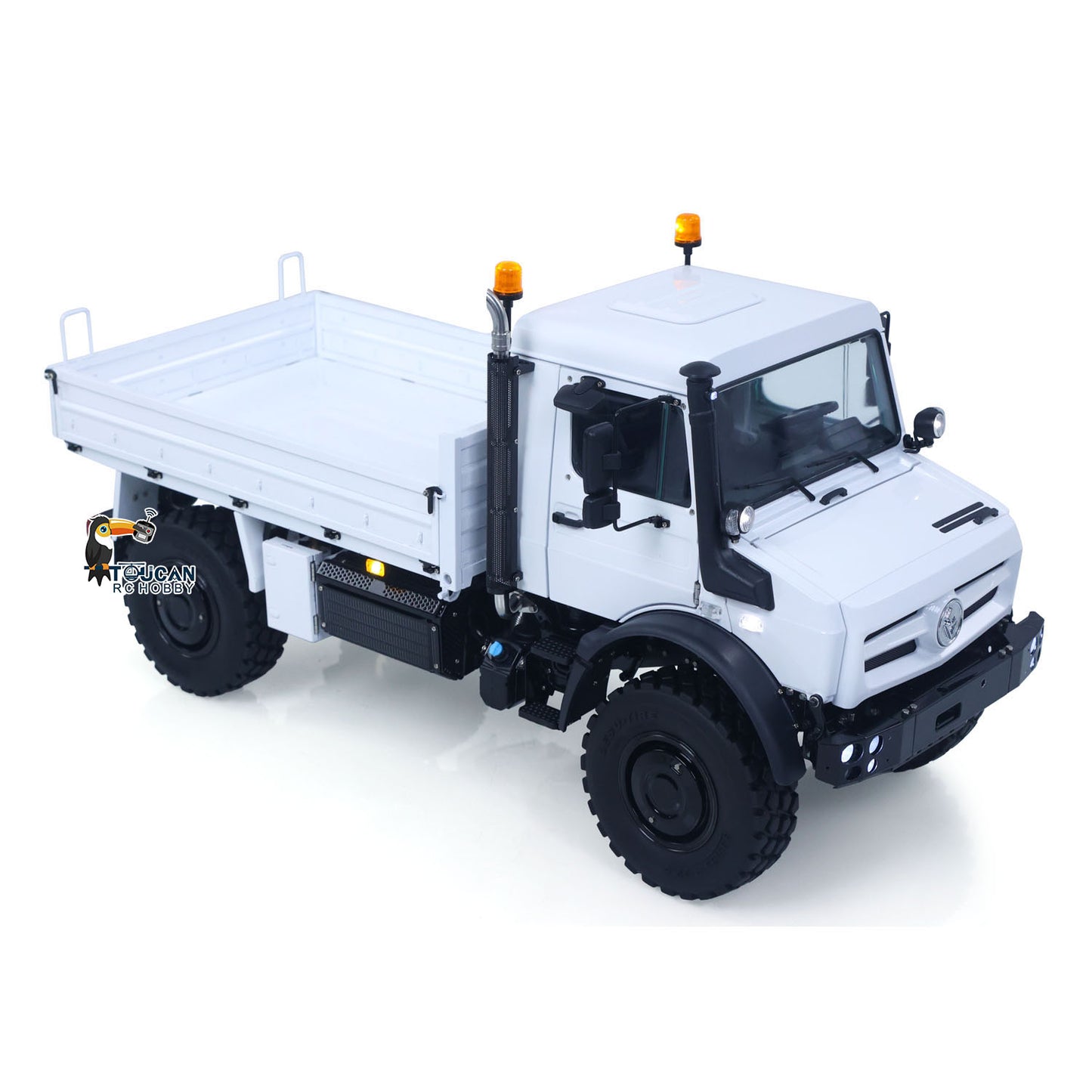 LESU U4023 1/14 Metal RC Off Road Truck PNP Remote Control All Terrain Crawler Car Vehicle 3 Speed Transmission Differential Locks Steel Cargo Bed Light Sound System for Hobby Model Enthusiast