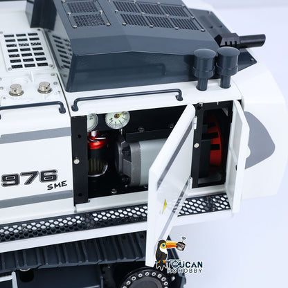 TOUCAN RC HOBBY LR976 1/12 Metal RTR RC Hydraulic Excavator 6-Way Valve Dual Pump Brushless Motor Quick Coupler PL18EV Lite Controller Smoke Light Sound