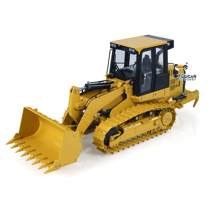 JDModel 1/14 Metal RC Hydraulic Tracked Loader JDM-188 963D 3CH Valve Pump Construction Car I6S Radio RTR Model Light 201 Sound