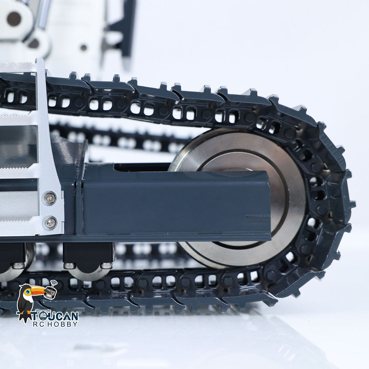 TOUCAN RC HOBBY LR976 1/12 Metal RTR RC Hydraulic Excavator 6-Way Valve Dual Pump Brushless Motor Quick Coupler PL18EV Lite Controller Smoke Light Sound