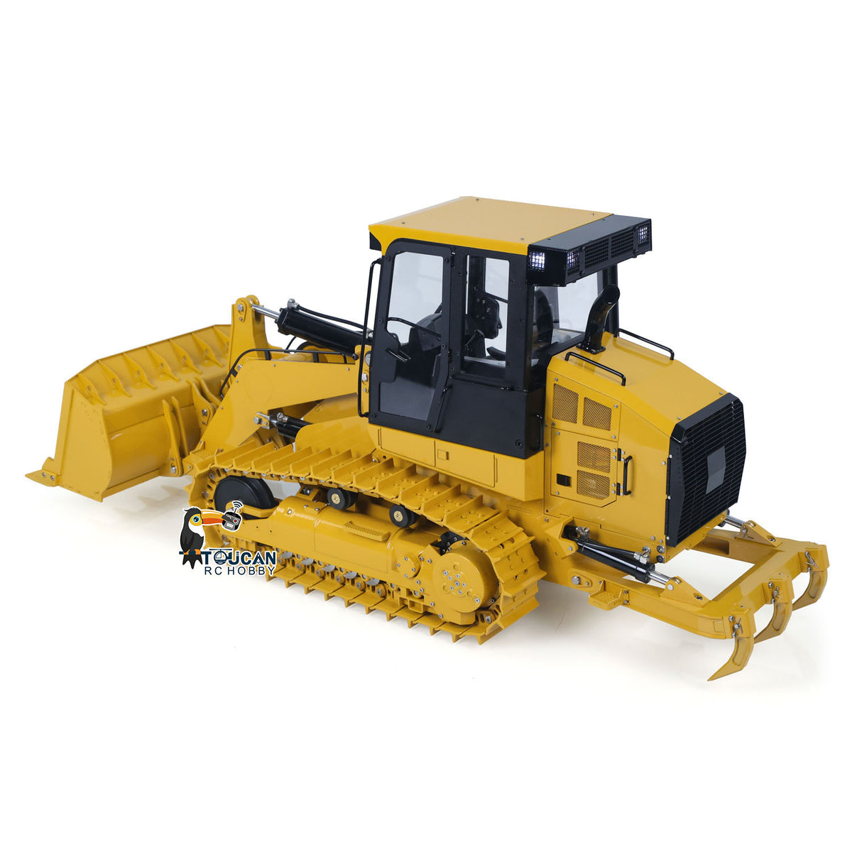 TOUCAN RC HOBBY Pre-order JDModel 1/14 Metal RC Hydraulic Loader JDM-188 963D Tracked Construction Truck 3CH Valve Pump ST8 Radio Light Sound RTR for Sale