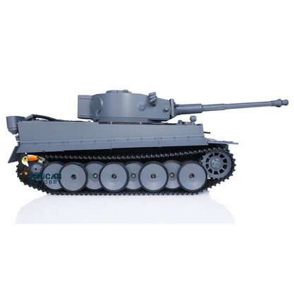 Mato Painted 100% Metal 1/16 RC Tank German Tiger I Remote Control Military Armor Model BB Shooting RTR 1220 Kits