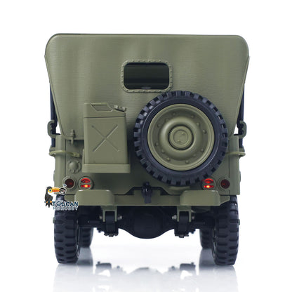 Fast Free Shipping HG 1/14 4x4 Electric Military Truck HG4 58 Convertible Off Road Combat Vehicle Remote Control Car 2Speed Light Sound Motor Model
