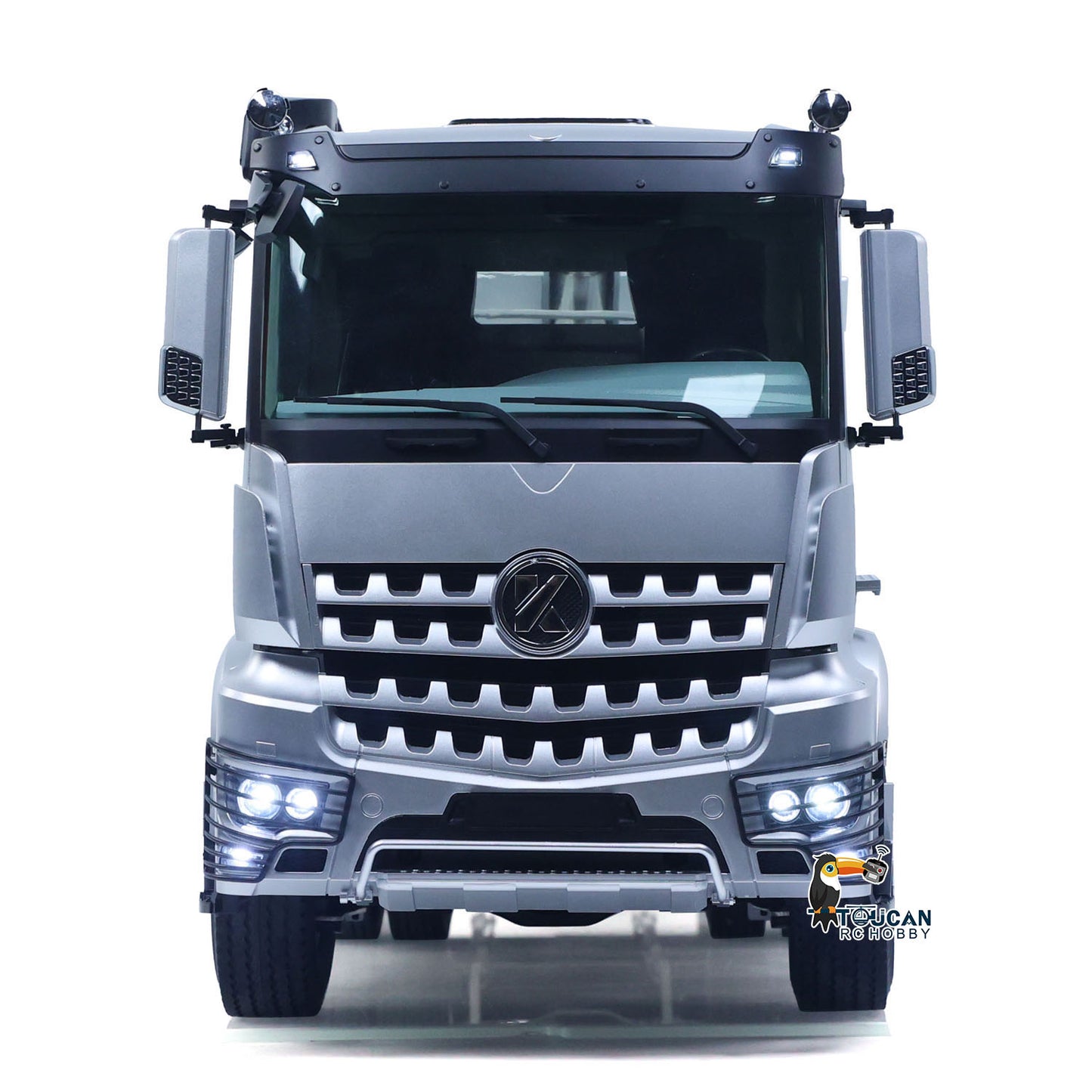 US Stock Kabolite RTR Car 1/14 4X4 RC Tractor Truck 3Axles Electric Lifting Dump Trailer 5801 2-speed Remote Control Vehicle Model