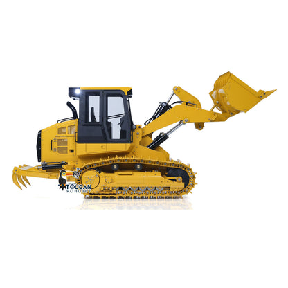 In Stock JDM-188 963D 1/14 Metal Tracked RC Hydraulic Loader JDMODEL Valve Pump Almost-Ready-to-Run FS I6S Controller W/ Light Sound