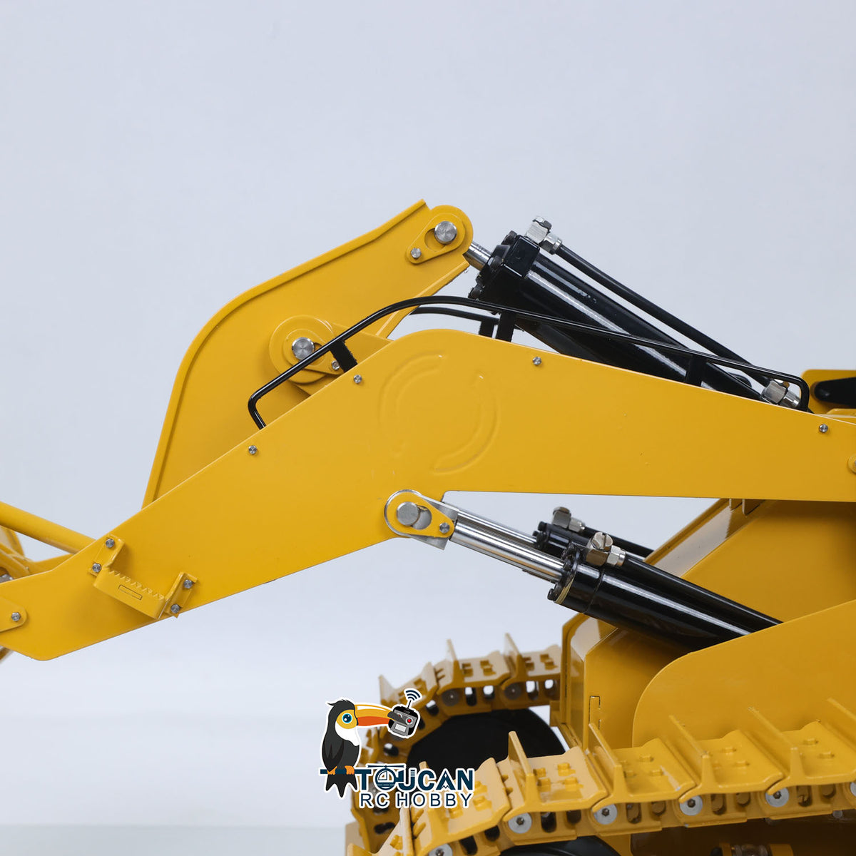 TOUCAN RC HOBBY Pre-order JDModel 1/14 Metal RC Hydraulic Loader JDM-188 963D Tracked Construction Truck 3CH Valve Pump ST8 Radio Light Sound RTR for Sale