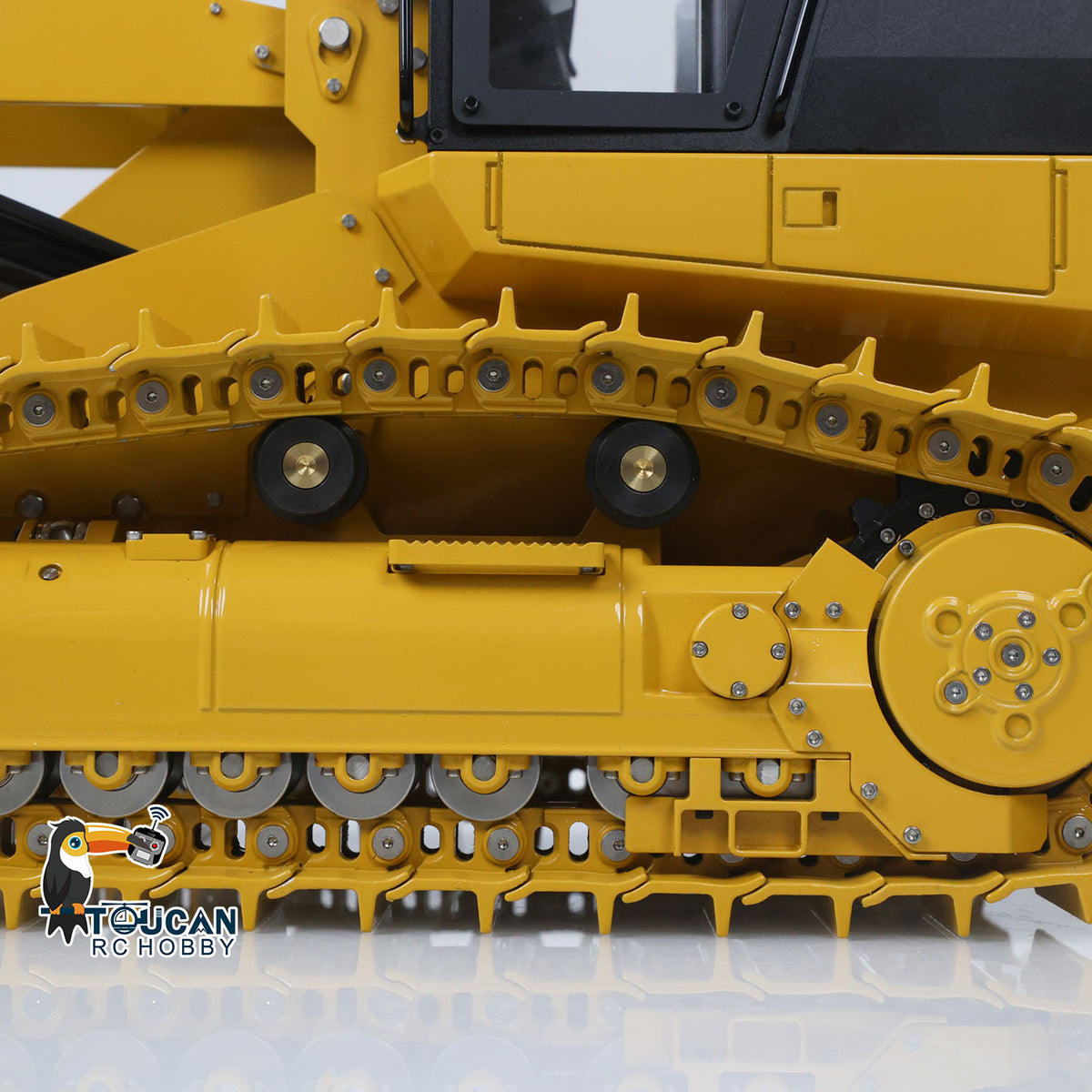 TOUCAN RC HOBBY Pre-order JDModel 1/14 Metal RC Hydraulic Loader JDM-188 963D Tracked Construction Truck 3CH Valve Pump ST8 Radio Light Sound RTR for Sale