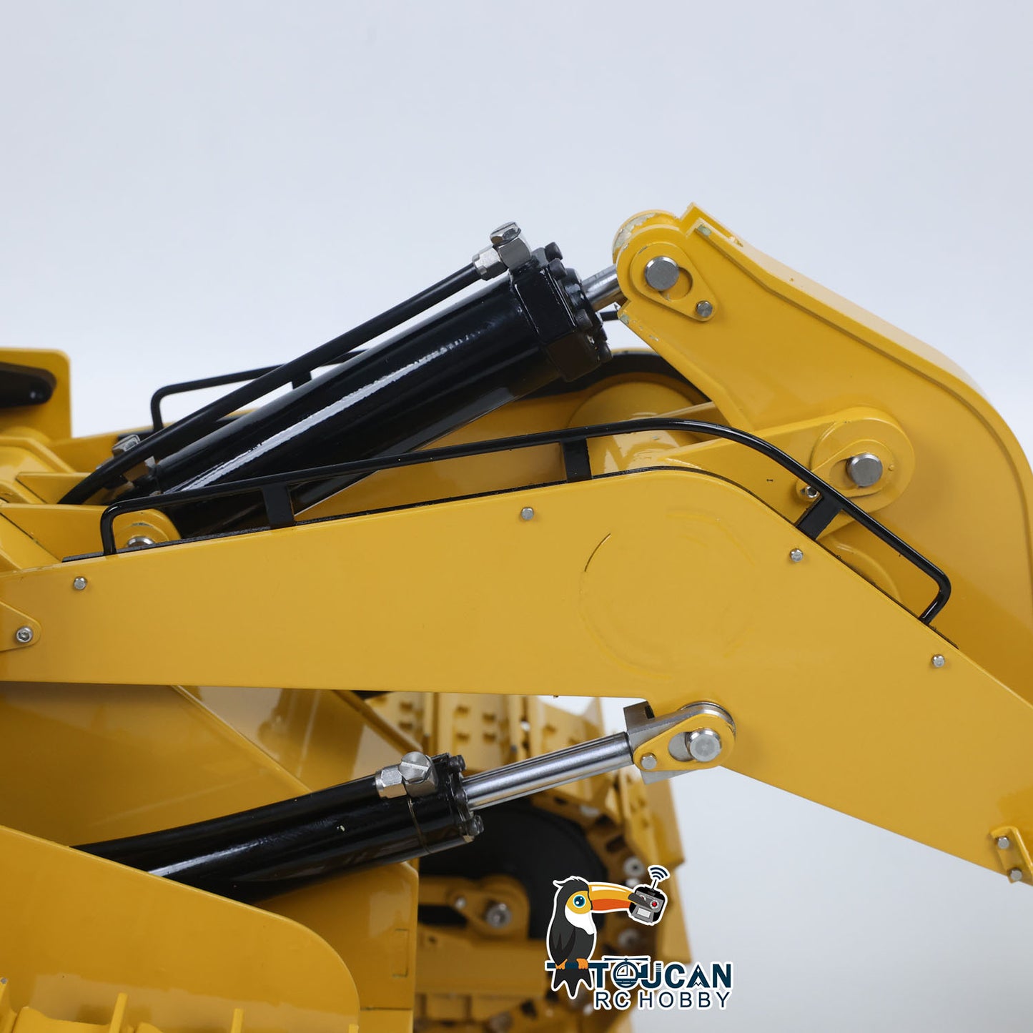 JDModel 1/14 Metal RC Hydraulic Tracked Loader JDM-188 963D 3CH Valve Pump Construction Car I6S Radio RTR Model Light 201 Sound