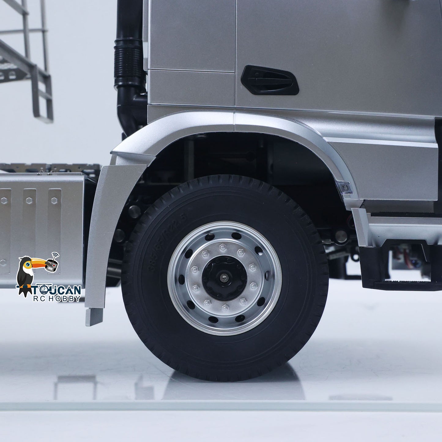Fast Free Shipping Kabolite RTR Car 1/14 4X4 RC Tractor Truck 3Axles Electric Lifting Dump Trailer