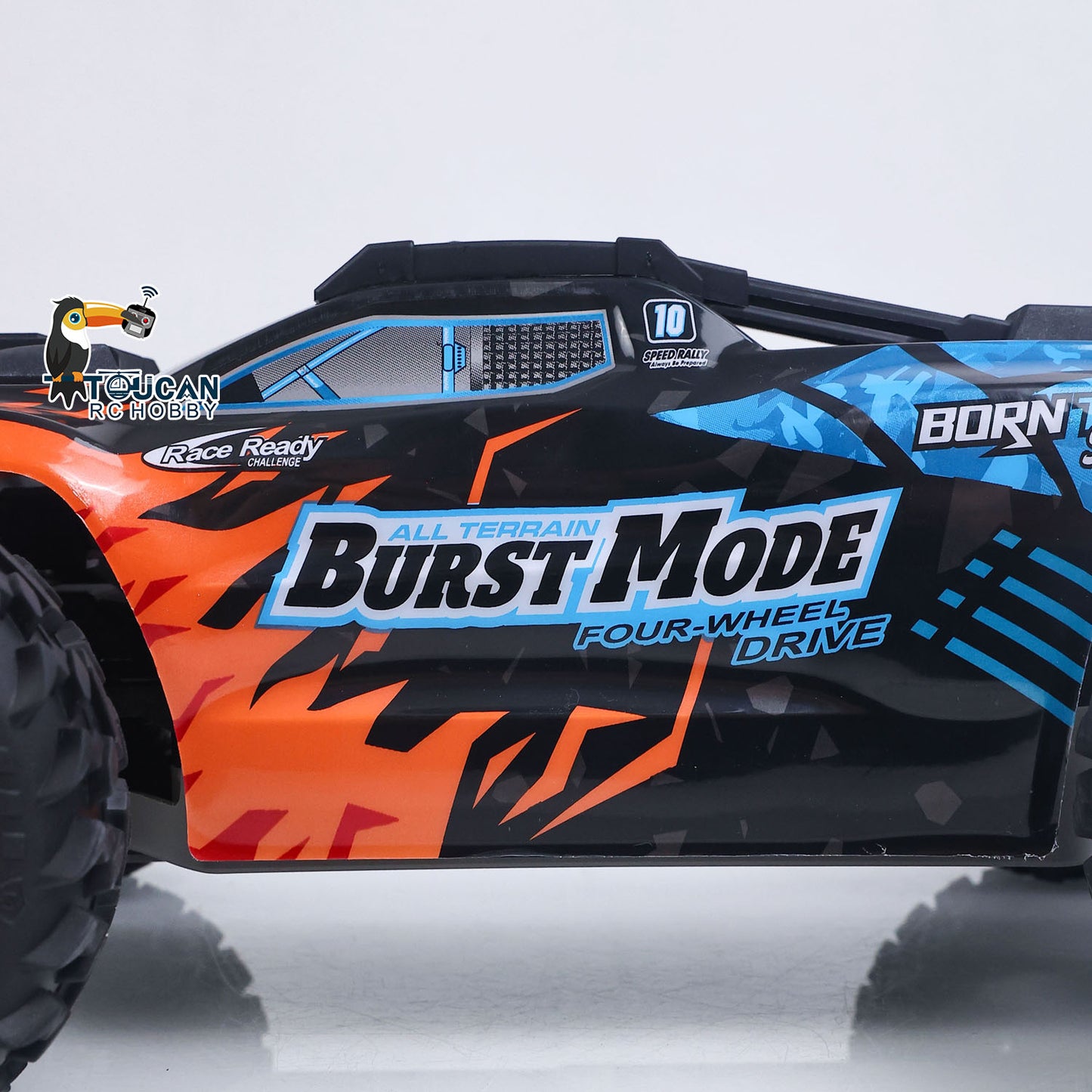 4*4 SCY 10101 1/10 Remote Control Off Road Vehicle High Speed RC Big Tire Truck PVC Body 550 Brushed Motor 60A ESC 6KG Servo RTR