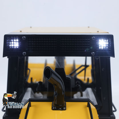 JDModel 1/14 Metal RC Hydraulic Tracked Loader JDM-188 963D 3CH Valve Pump Construction Car I6S Radio RTR Model Light 201 Sound