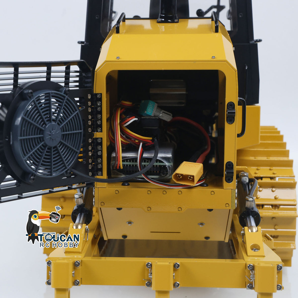 TOUCAN RC HOBBY Pre-order JDModel 1/14 Metal RC Hydraulic Loader JDM-188 963D Tracked Construction Truck 3CH Valve Pump ST8 Radio Light Sound RTR for Sale