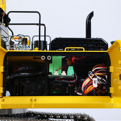 TOUCAN RC HOBBY Flash Sale LESU Aoue PC500 1/14 Metal RC Hydraulic Tracked Excavator PNP/RTR B0019 7Ways Valve 3-4MAP Pump Light System for Construction Vehicle Collectors