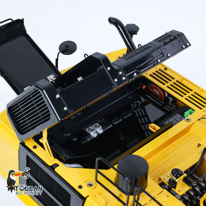 TOUCAN RC HOBBY Flash Sale LESU Aoue PC500 1/14 Metal RC Hydraulic Tracked Excavator PNP/RTR B0019 7Ways Valve 3-4MAP Pump Light System for Construction Vehicle Collectors