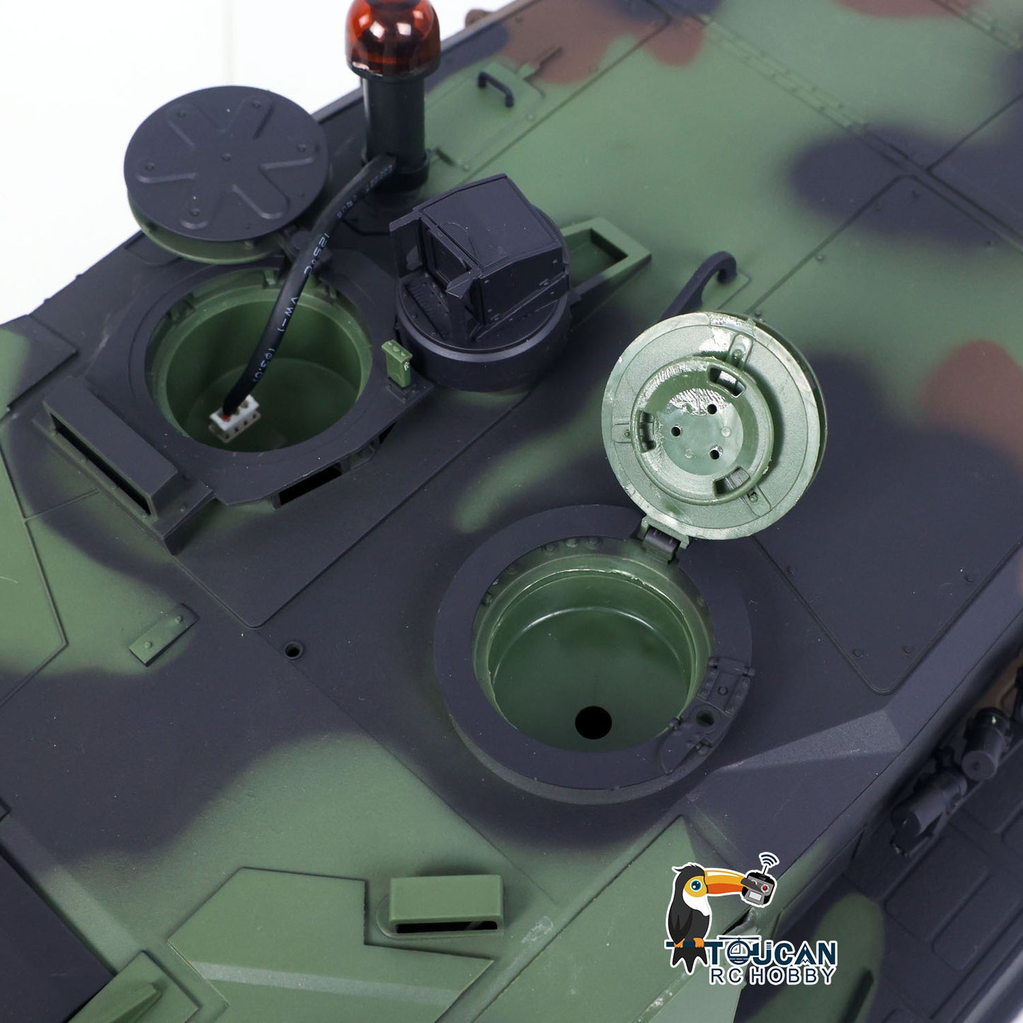 1/16 Remote Control Tank Model Heng Long 7.0 Mainboard Full Metal Chassis IR Barrel Recoil Elevation 550 Motor Steel Gearbox