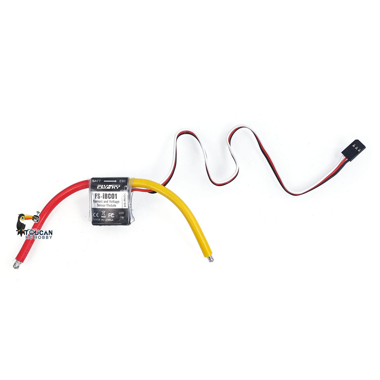 FlySky iBC01 Current Voltage Pressure Sensor Module for 1/14 1/16 1/18 Remote Control Hydraulic Dump Truck Loader RC Excavator Tractor Tipper Model