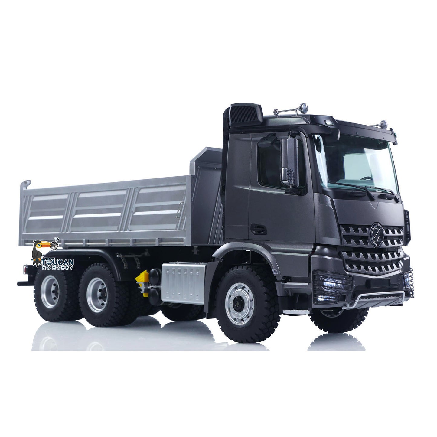 Fast Free Shipping 2.4G RC Electric Lifting Dumper 5702 Model 1:14 6*6 Remote Control Tipper Lifting Rod Vehicle Sound Light Motor RTR Car Toy