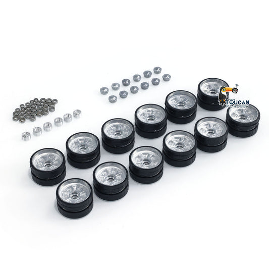 Metal Sprockets Idlers Road Wheels Spare Part for 1:16 Heng Long RC Tanks Russia T90 3938 Hobby Models Electric Military Vehicles