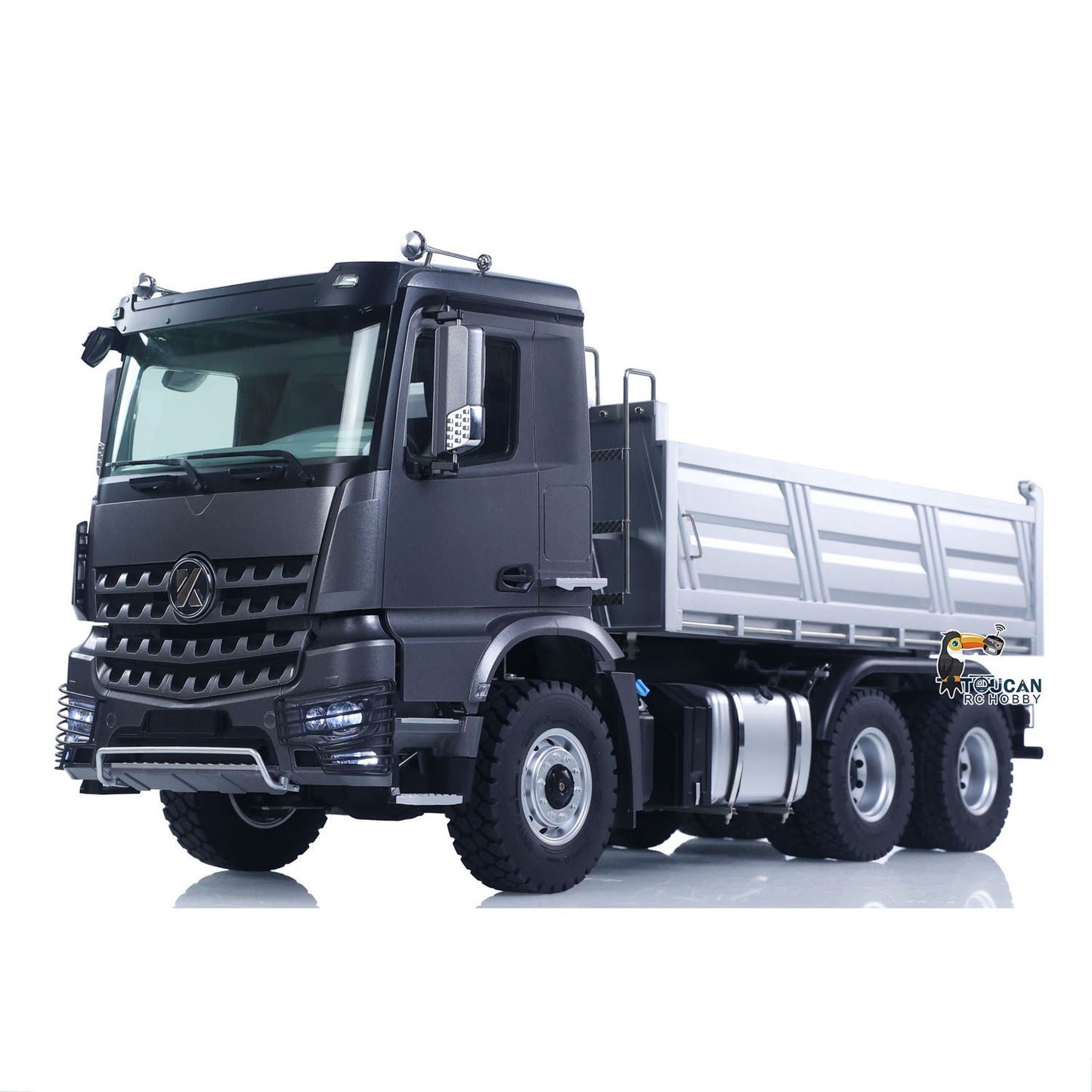 Fast Free Shipping 2.4G RC Electric Lifting Dumper 5702 Model 1:14 6*6 Remote Control Tipper Lifting Rod Vehicle Sound Light Motor RTR Car Toy