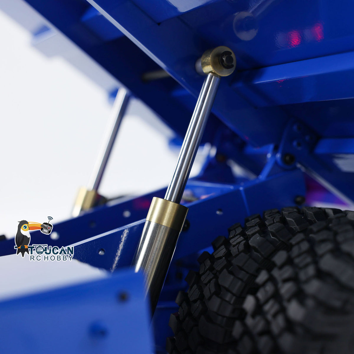 TOUCAN RC HOBBY  793D Metal 1/20 RC Hydraulic Mine Truck Heavy Duty Remote Control Dumper RTR 2Speed Gearbox Flysky I6X Radio Light System
