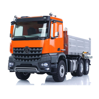 US Stock 1/14 2.4G Remote Control Electric Lifting Dumper 5702 Model 6*6 Tipper Vehicle 2Speed Sound Light Motor RTR Car Gifts Adults