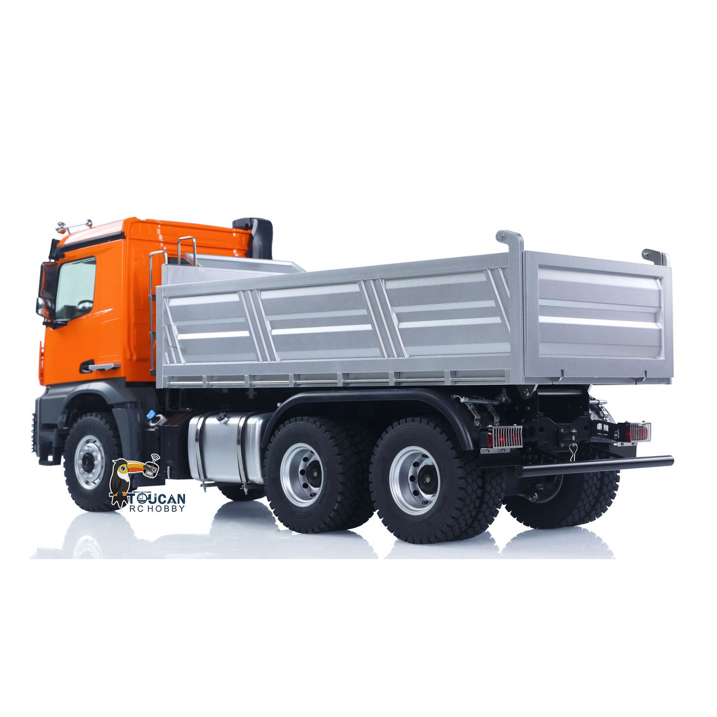 US Stock 1/14 2.4G Remote Control Electric Lifting Dumper 5702 Model 6*6 Tipper Vehicle 2Speed Sound Light Motor RTR Car Gifts Adults